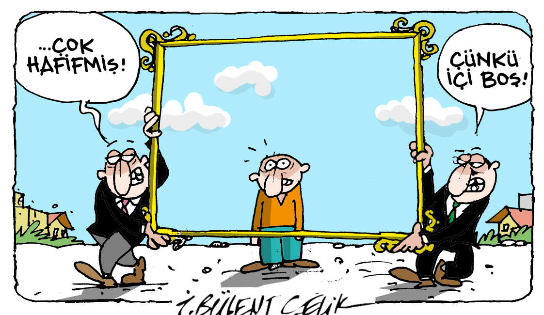 İ. Bülent Çelik'in 6 Ağustos 2026 tarihli karikatürü 1