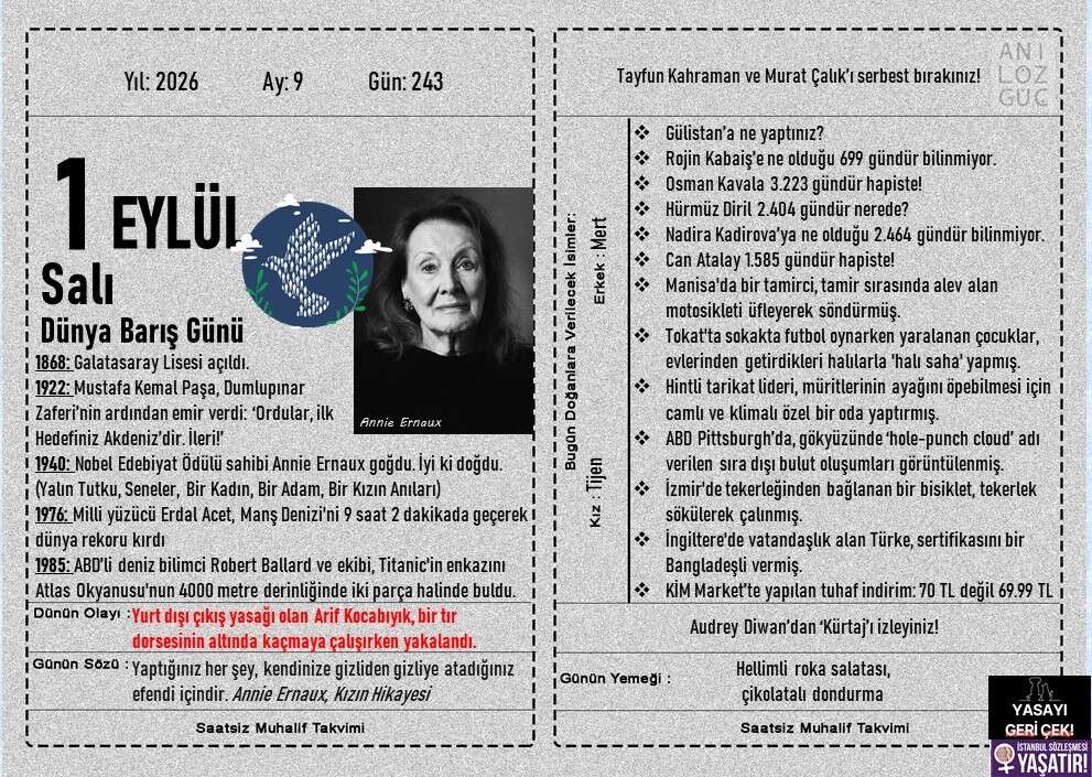 Dünya Barış Günü 1