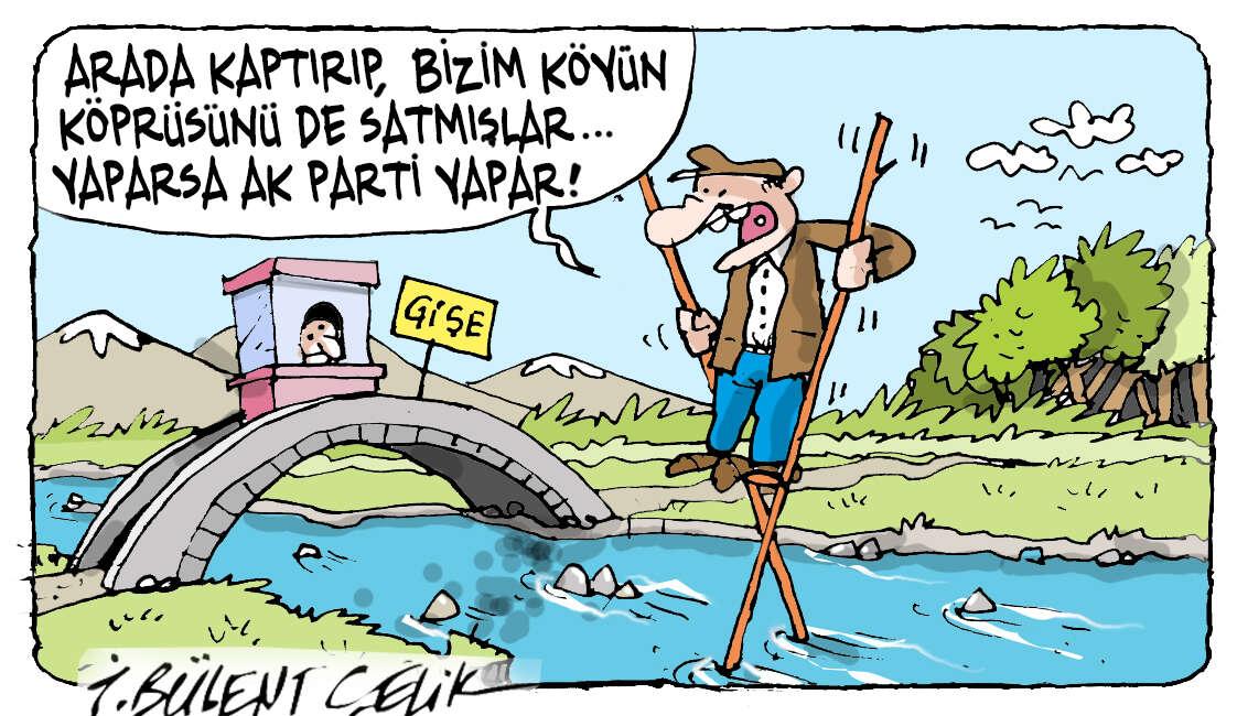 İ. Bülent Çelik'in 6 Eylül 2026 tarihli karikatürü 1
