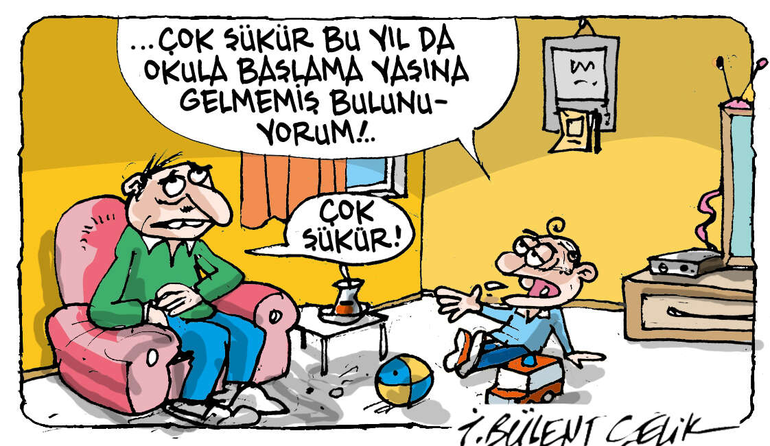 İ. Bülent Çelik'in 10 Eylül 2026 tarihli karikatürü 1