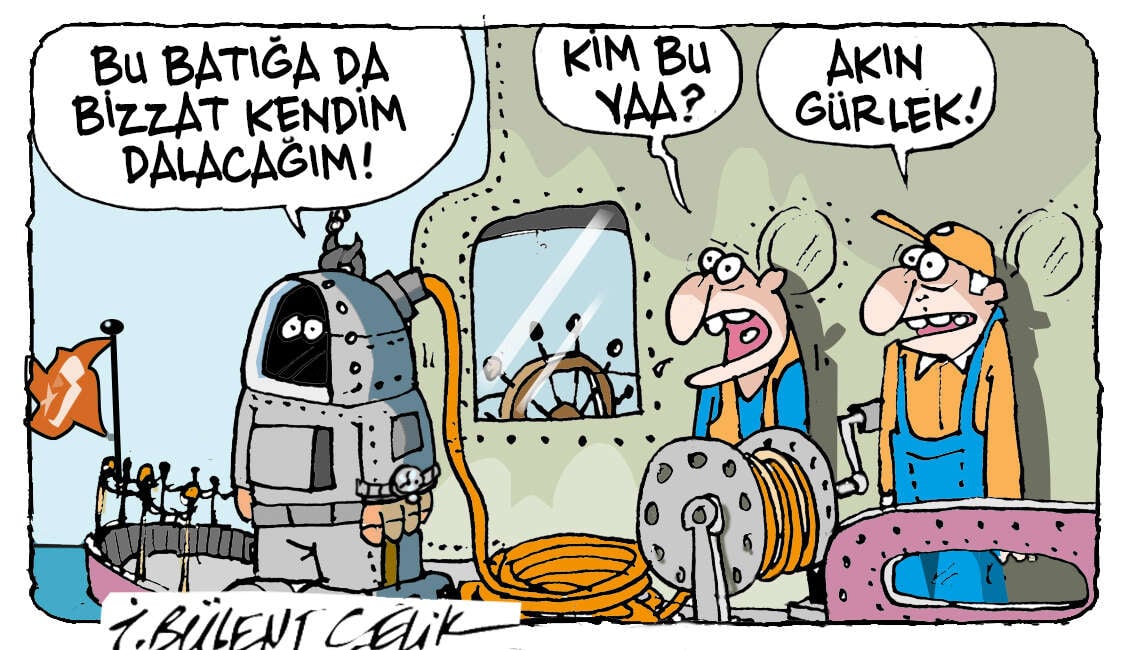 İ. Bülent Çelik'in 3 Eylül 2026 tarihli karikatürü 1