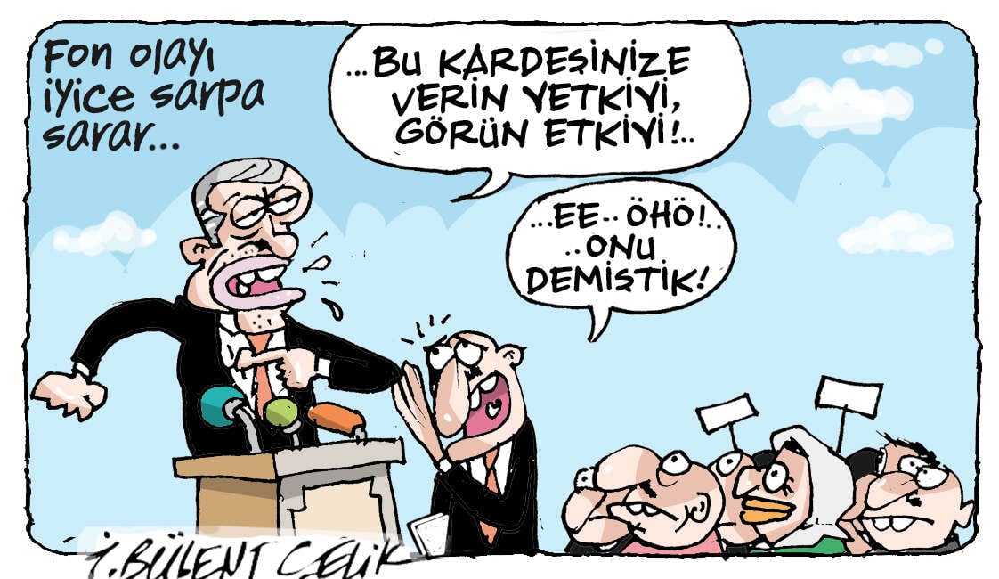 İ. Bülent Çelik'in 1 Ekim 2026 tarihli karikatürü 1