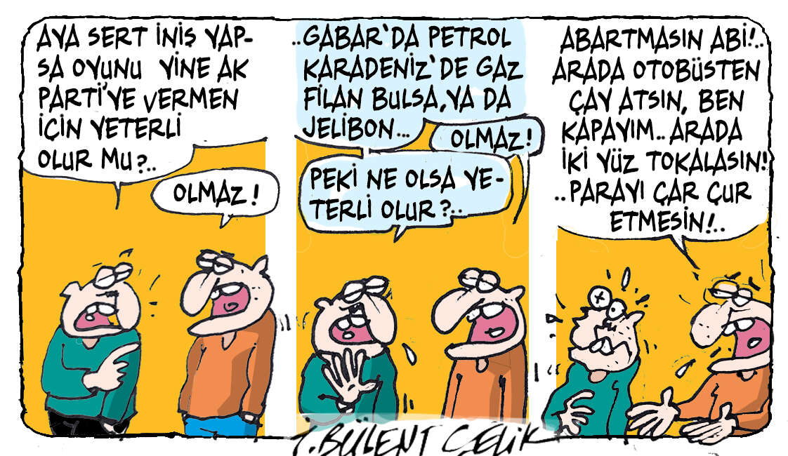 İ. Bülent Çelik'in 6 Ekim 2026 tarihli karikatürü 1