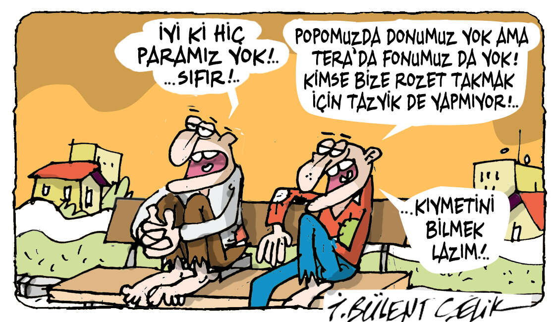 İ. Bülent Çelik'in 8 Ekim 2026 tarihli karikatürü 1