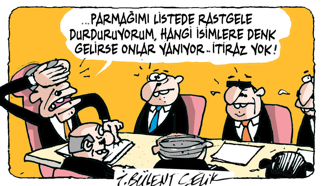 İ. Bülent Çelik'in 10 Ekim 2026 tarihli karikatürü 1