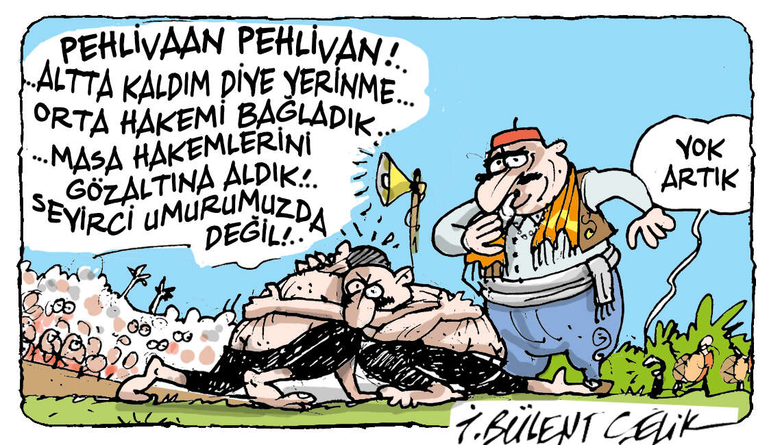 İ. Bülent Çelik'in 13 Ekim 2026 tarihli karikatürü 1