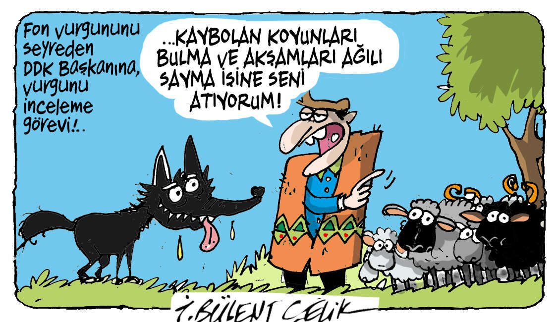 İ. Bülent Çelik'in 2 Ekim 2026 tarihli karikatürü 1