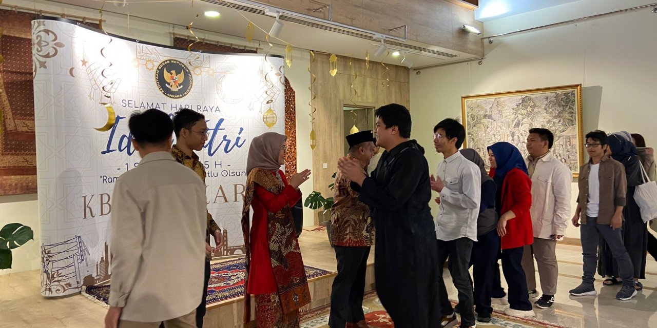 Endonezya Büyükelçiliği'nde Ramazan Bayramı kutlandı