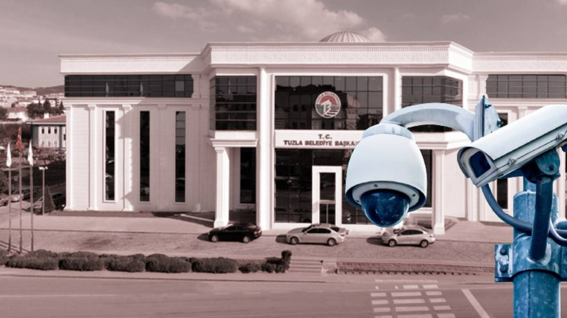 AKP'den CHP'ye geçen Tuzla Belediyesi'nin, güvenlik kamerası kayıtları ortadan kaldırılmış