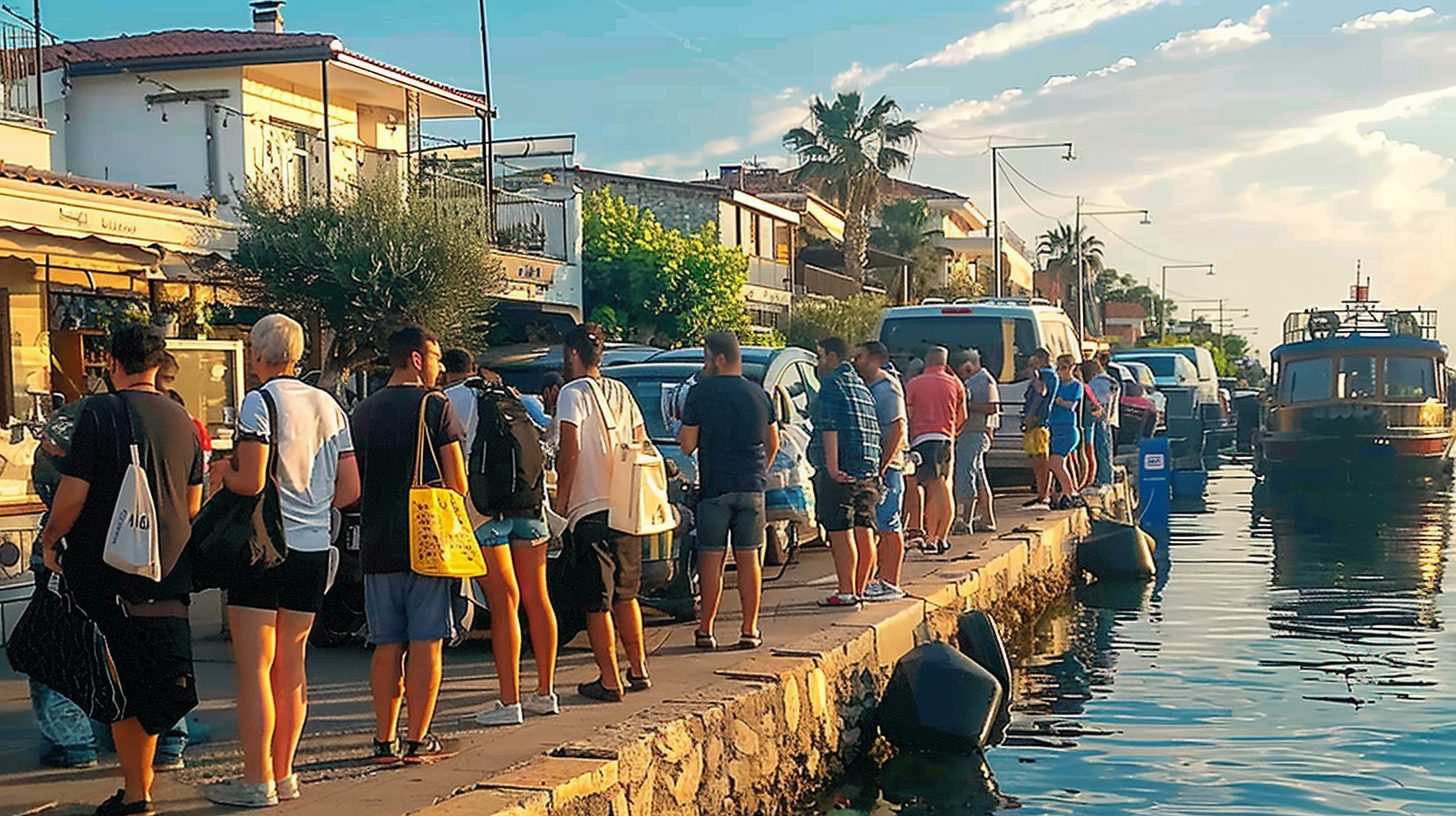 Çeşme'de iğne atılsa yere düşmüyor: Nüfus 1 milyona dayandı
