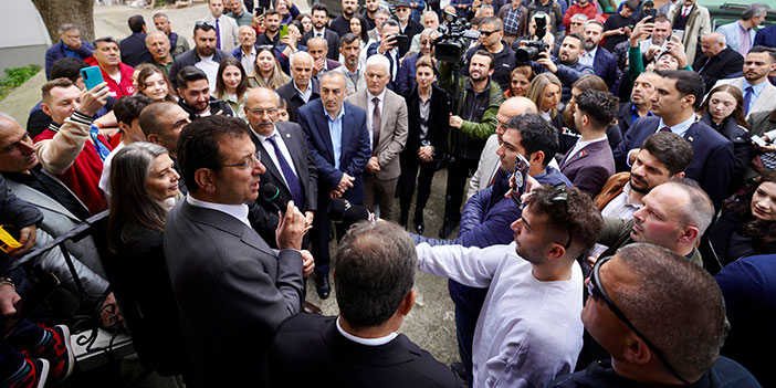 İmamoğlu: İnsanları partisinden dolayı ayıran olmadık, olmayız