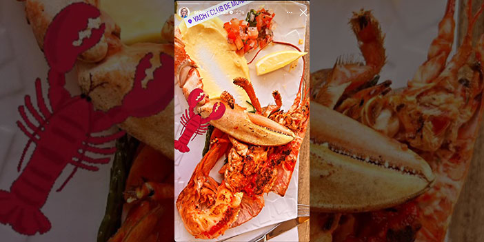 AKP'li vekil Bursalı'dan ıstakoz paylaşımı