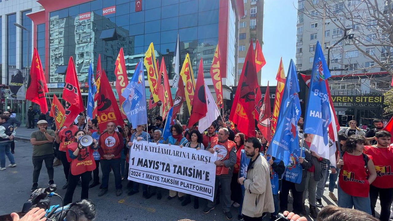 1 Mayıs için Taksim çağrısı
