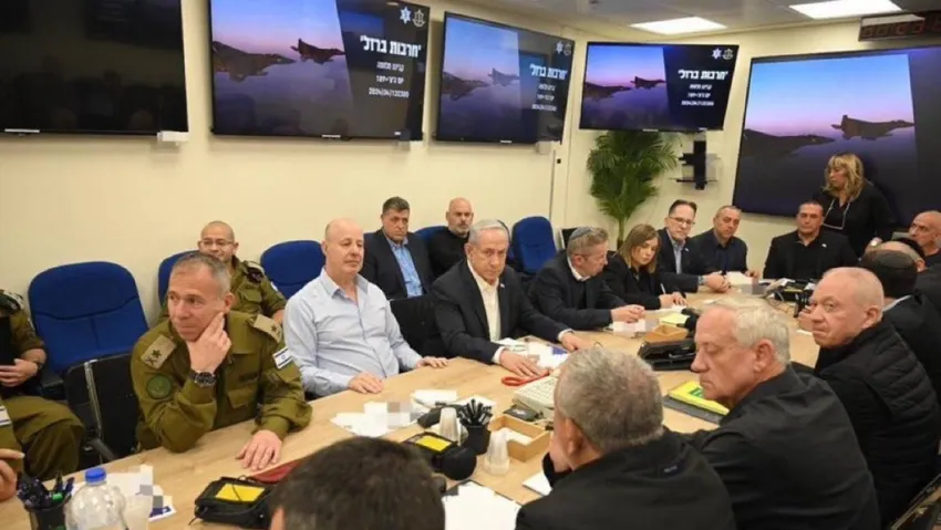 İsrail medyası: Savaş Kabinesi, İran saldırısına karşılık verecek