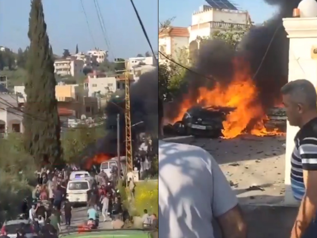 İsrail Lübnan’da sivil araçları vurdu: 2 kişi hayatını kaybetti