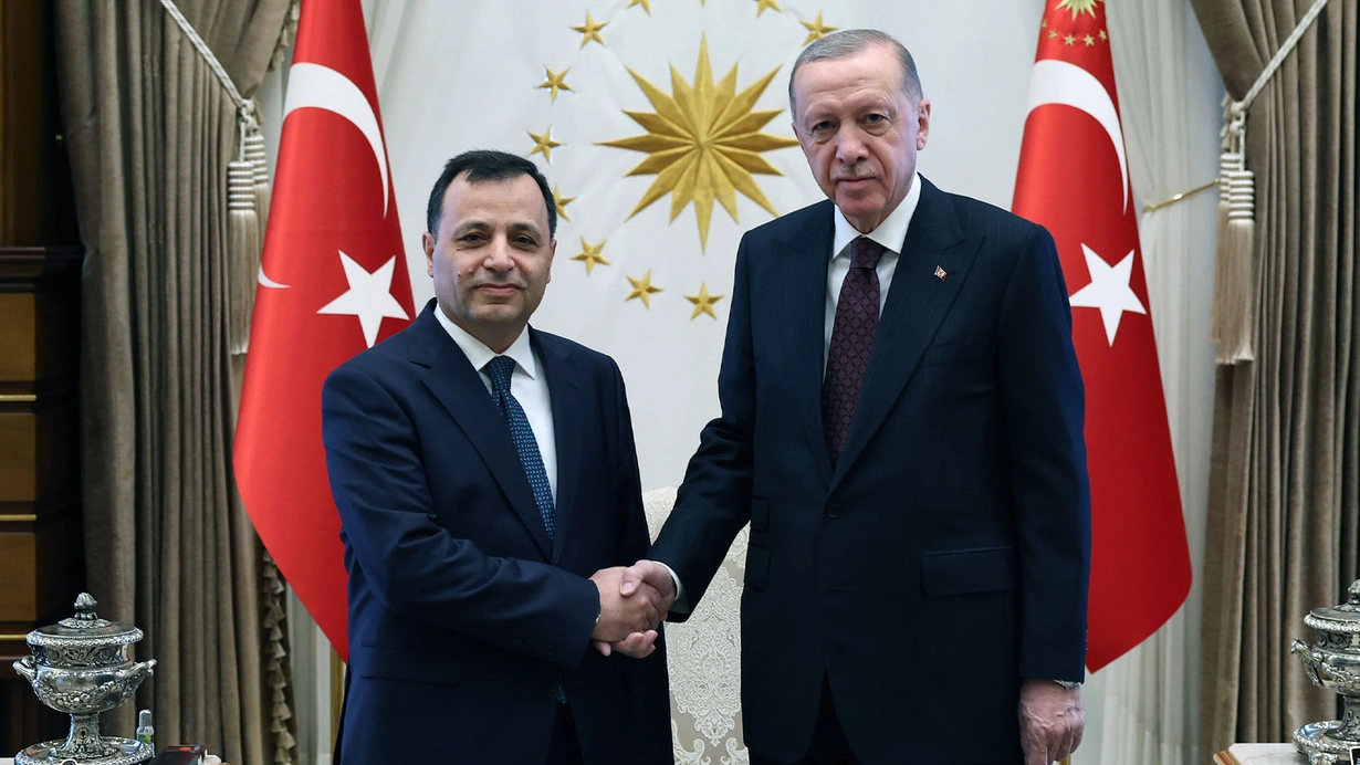 Erdoğan, AYM Başkanı Zühtü Arslan'ı kabul etti