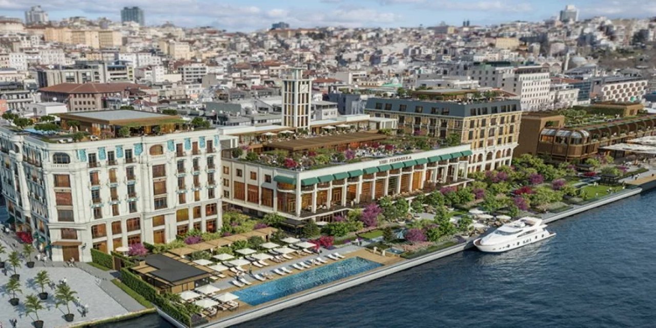 Lüks otel zinciri, Karaköy sahiline havuz yaptı, halkın erişimini engelledi