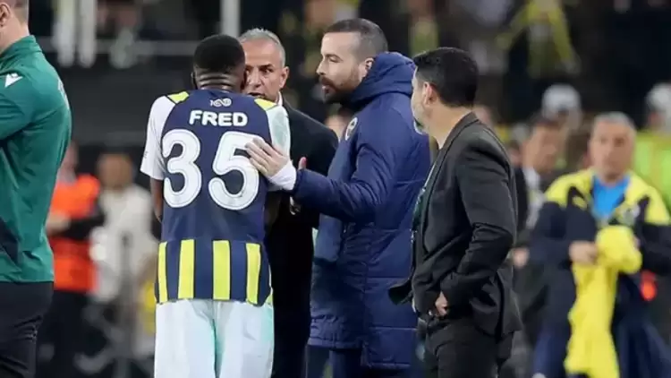 Fenerbahçe'de oyundan çıkan Fred, teknik direktör İsmail Kartal'a tepki gösterdi