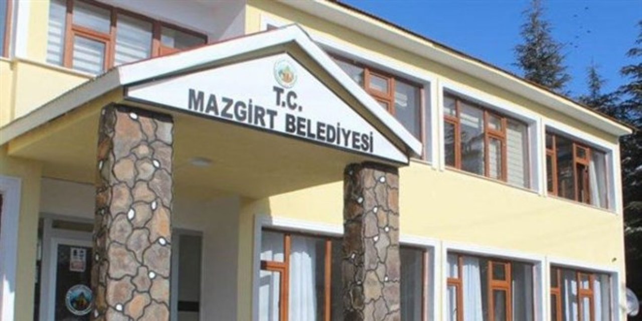 Eski AKP’li belediye yönetimi, Mazgirt Belediyesini 45 milyon lira borçla devretti