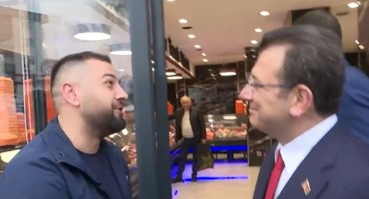 İmamoğlu ile AKP'li baba arasında gülümseten diyalog: 'Kızım sizi çok seviyor'