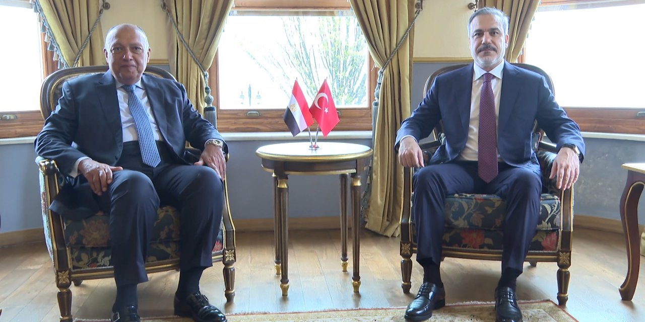 Dışişleri Bakanı Fidan, Mısırlı mevkidaşı Şukri ile görüştü