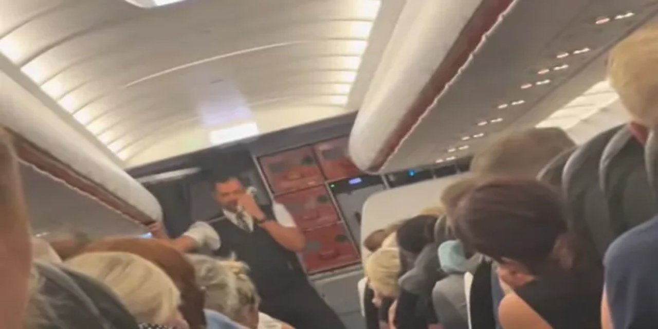 Sarhoş yolcu önce bir yolcuya sonra polise saldırdı