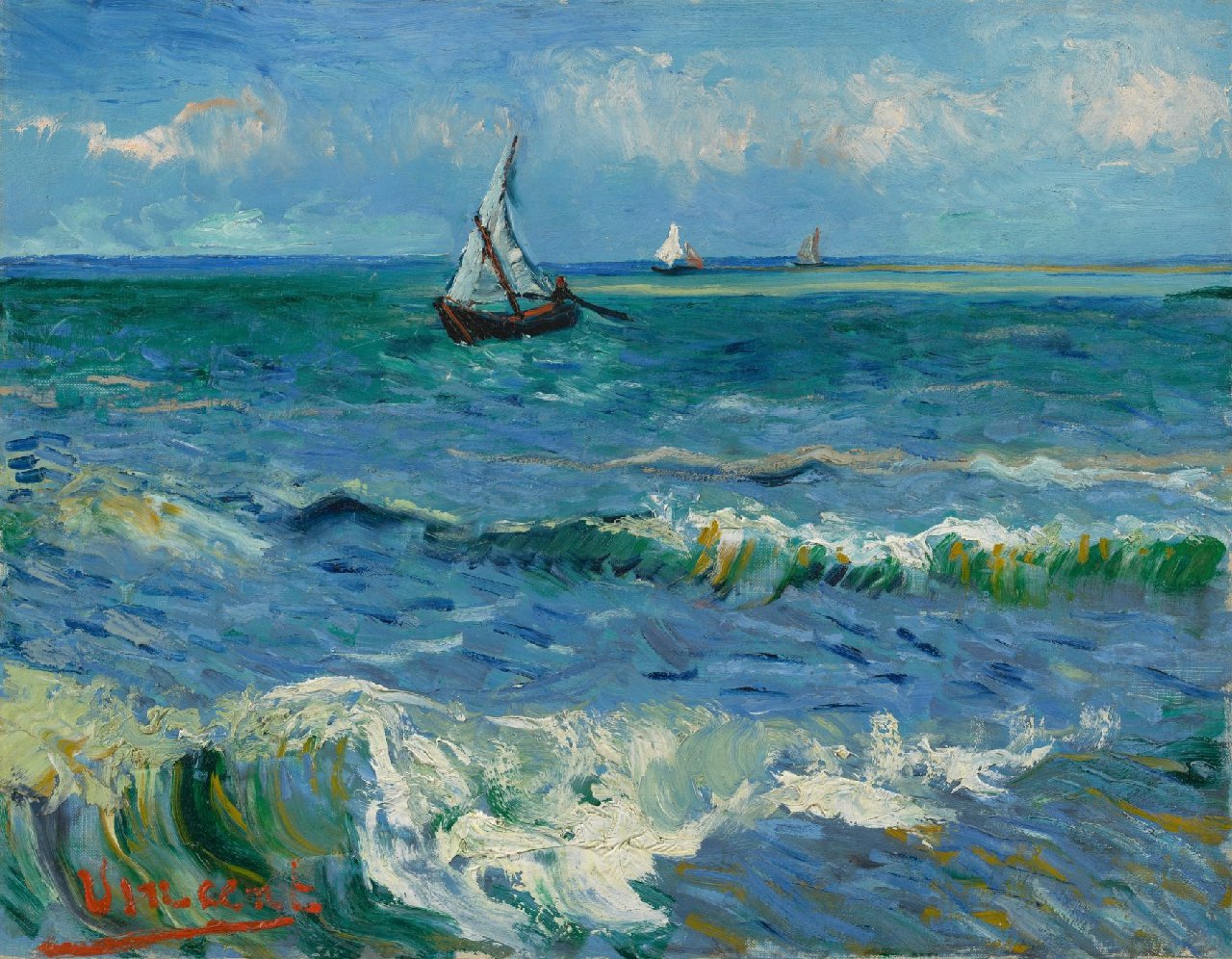 Van Gogh’un ünlü tablosu 'Les Saintes-Maries-de-la-Mer' animasyonlaştırıldı