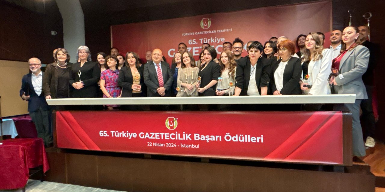 'Türkiye Gazetecilik Başarı Ödülleri' sahiplerine verildi