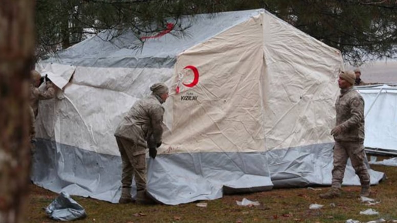 Kızılay'ın çadır skandalında ikinci perde: Satılan çadırlar askere diktirilmiş