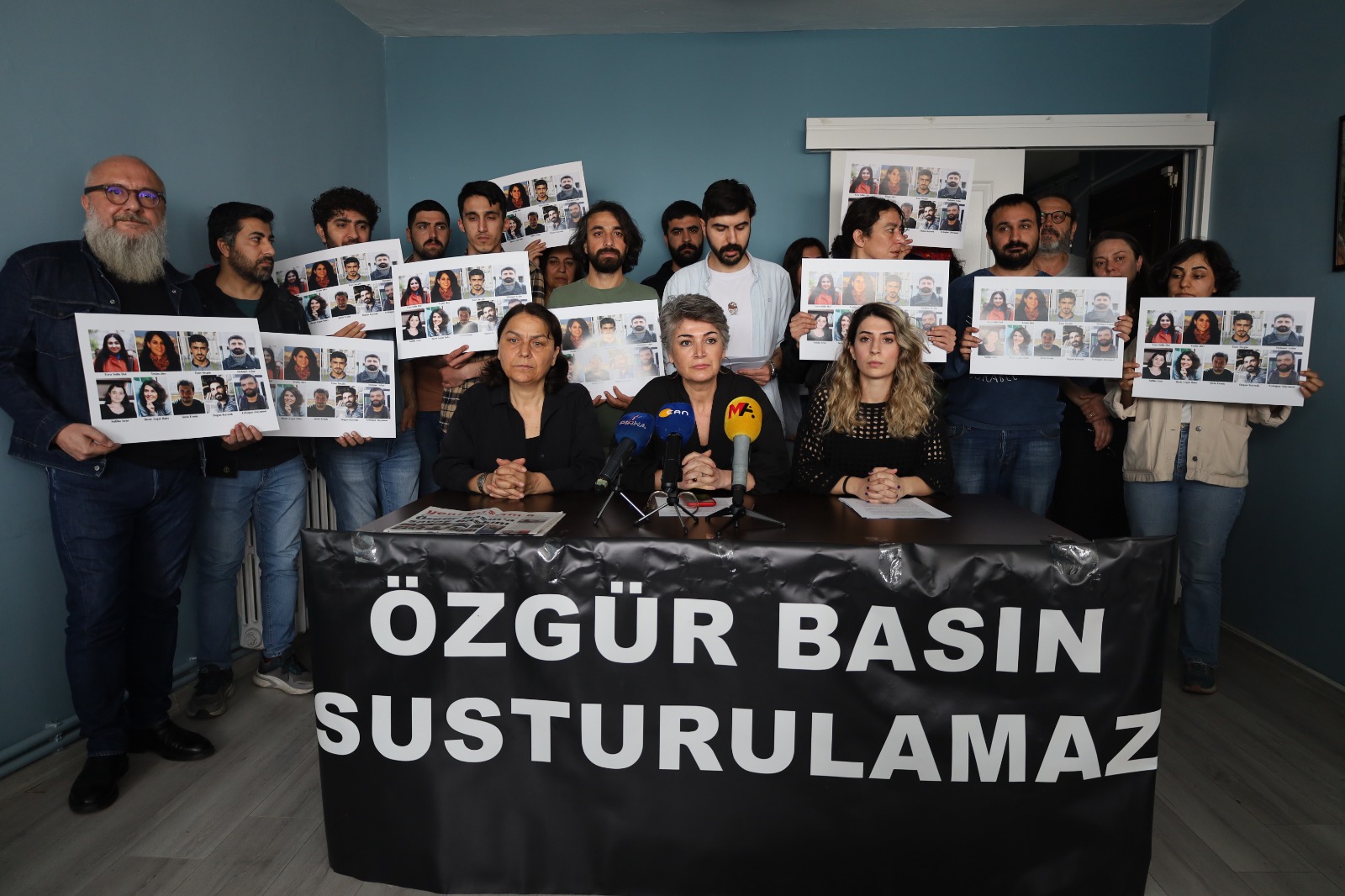 DİSK Basın-İş'ten gözaltına alınan gazeteciler için açıklama