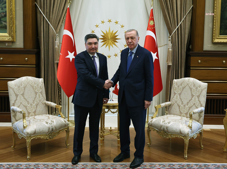Erdoğan, Beştepe’de Kazakistan Başbakanı ile görüştü