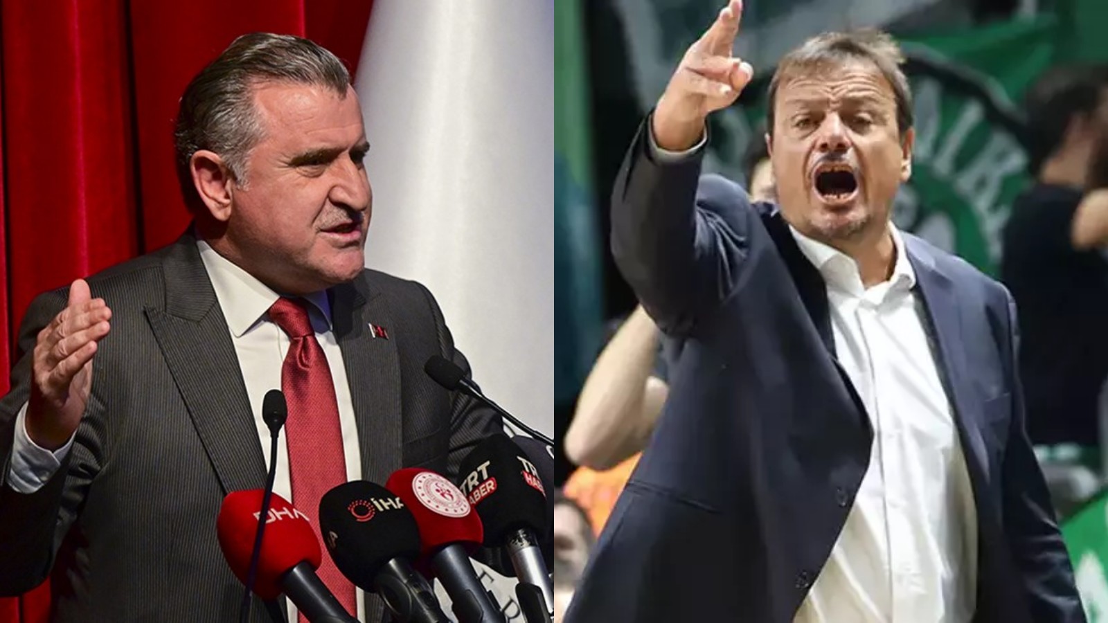Spor Bakanı Bak'tan Ergin Ataman'a yapılan tehdide kınama