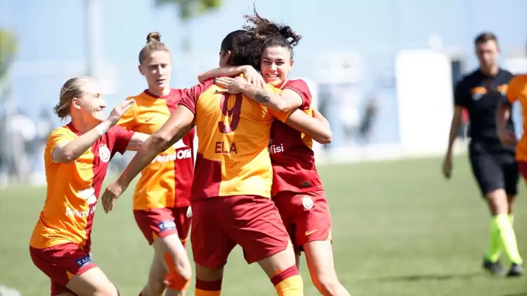 Galatasaray, kadınlar futbol liginde de şampiyonluğa koşuyor