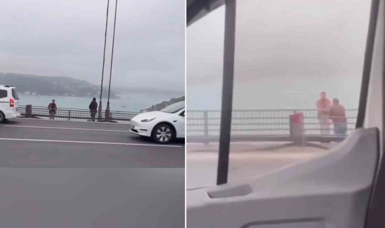 Fatih Sultan Mehmet Köprüsü’nde intihar girişimi