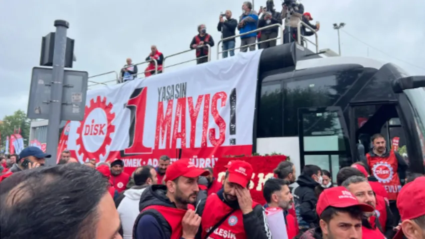 DİSK ve KESK Taksim'e yürüme eylemini sonlandırdı: 'Yapabileceğimiz bir şey yok'