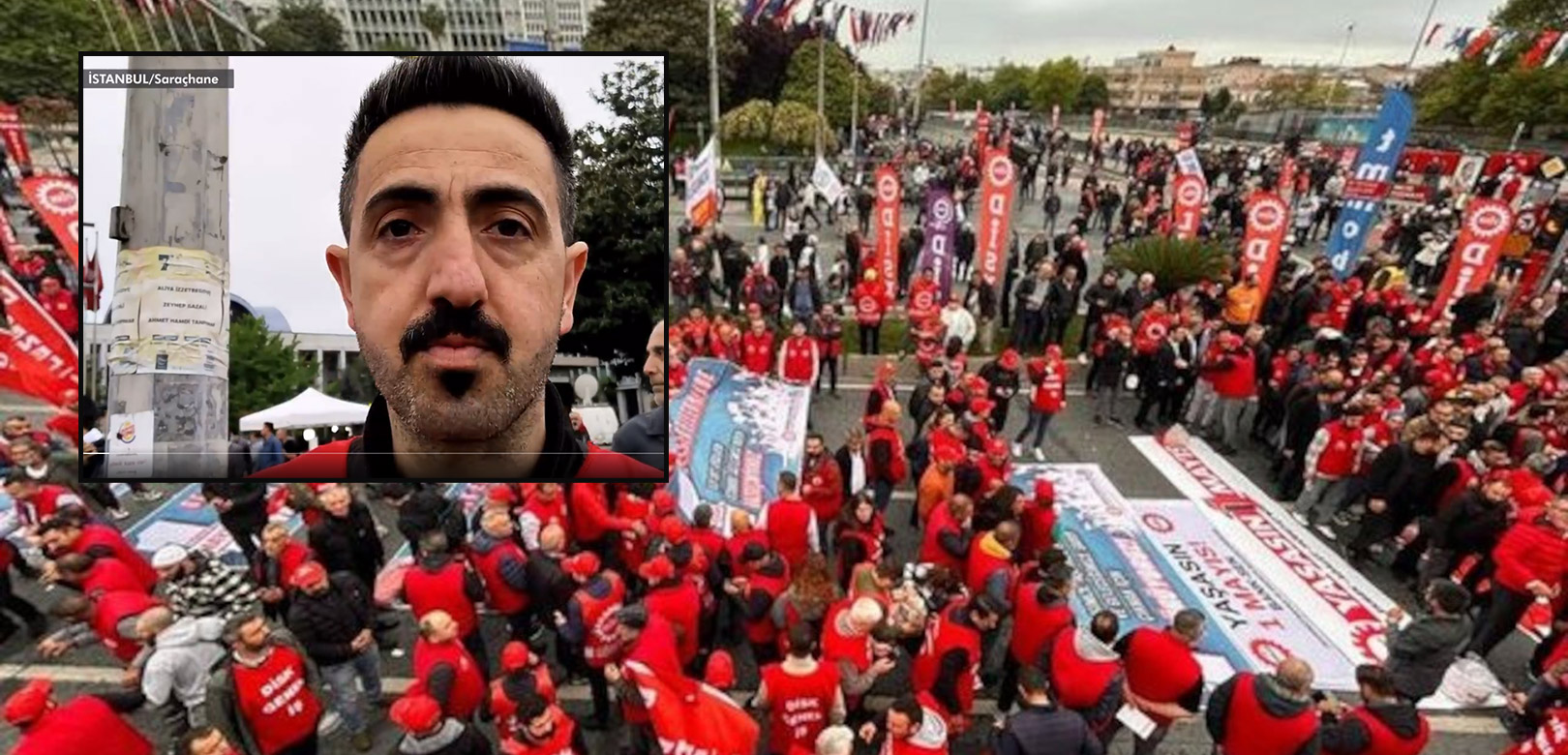 DİSK Taksim'e yürümekten vazgeçti; işçiler isyan etti: 'İnsanları küstürüp üzüyorsunuz'