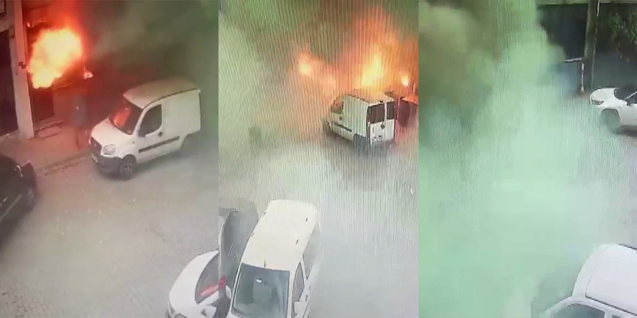 Başakşehir'de iş yerinde patlama: 1 kişi yaralandı, çıkan yangın söndürüldü