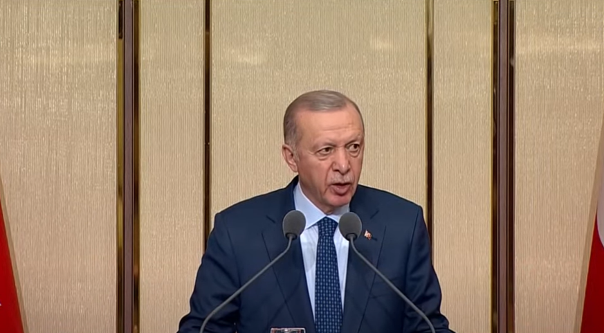 Erdoğan, Demokratlar Birliği Çalıştayında konuşuyor