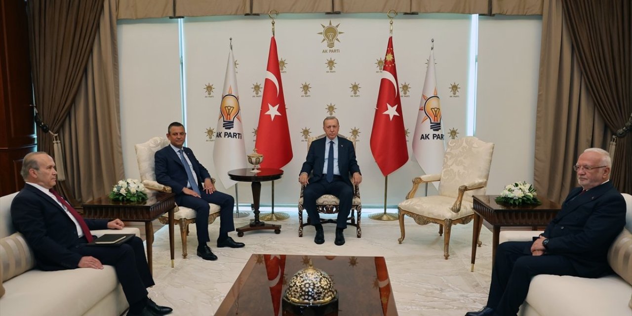 Özgür Özel - Erdoğan görüşmesi sona erdi