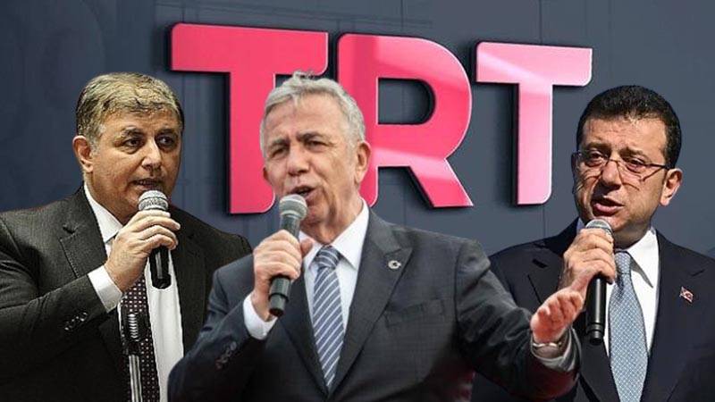 TRT, CHP'li adaylara 1 dakika bile yer vermedi
