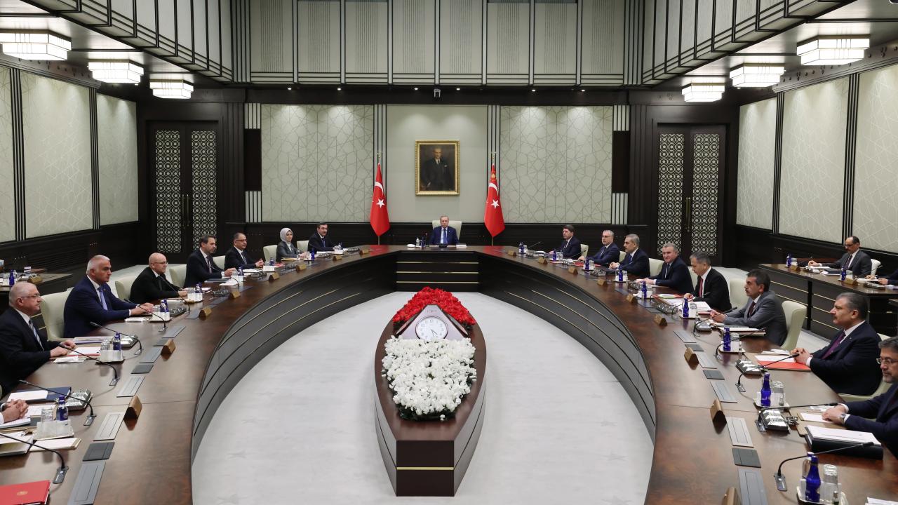 Erdoğan, Kabine Toplantısı sonrası açıklamalar yapıyor