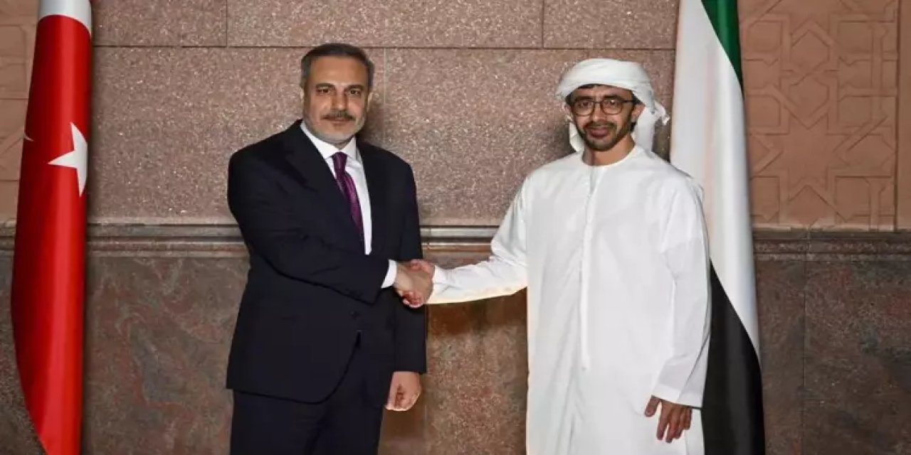 Dışişleri Bakanı Fidan, Birleşik Arap Emirlikleri'nde mevkidaşı ile buluştu