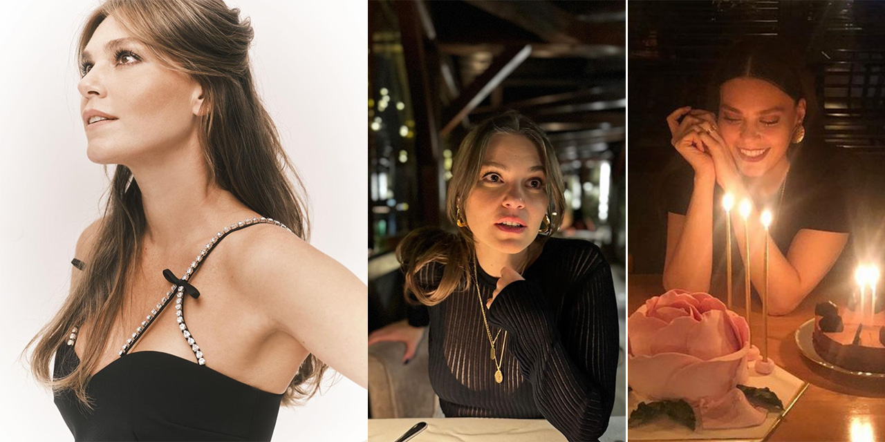 Aslı Enver, minik Elay'la mutluluğunu paylaşırken 40'ıncı yaşını kutladı