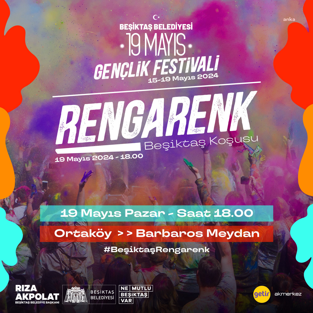 Gençlik Festivali Beşiktaş'ta kutlanır: Athena, Murda, Hadise ve Ozan Doğulu
