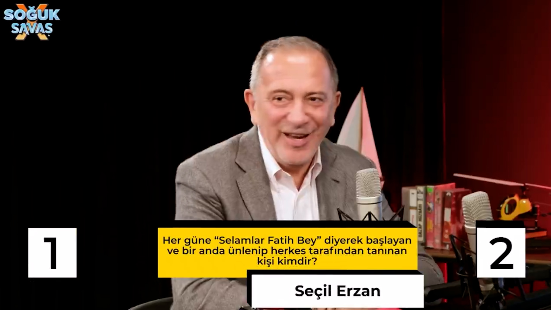 Seçil Erzan ve Fatih Terim arasındaki SMS konuşmaları 'Soğuk Savaş' programında gündem oldu