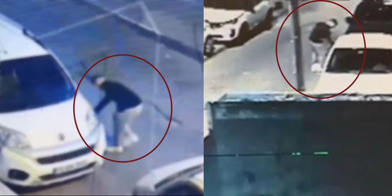 Beyoğlu’nda park halindeki 11 aracın lastiklerini bıçakla kesen şüpheli yakalandı