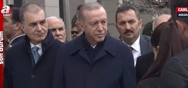 Erdoğan muhabirin sorusunu beğenmedi: 'Rüya, kendine gel'
