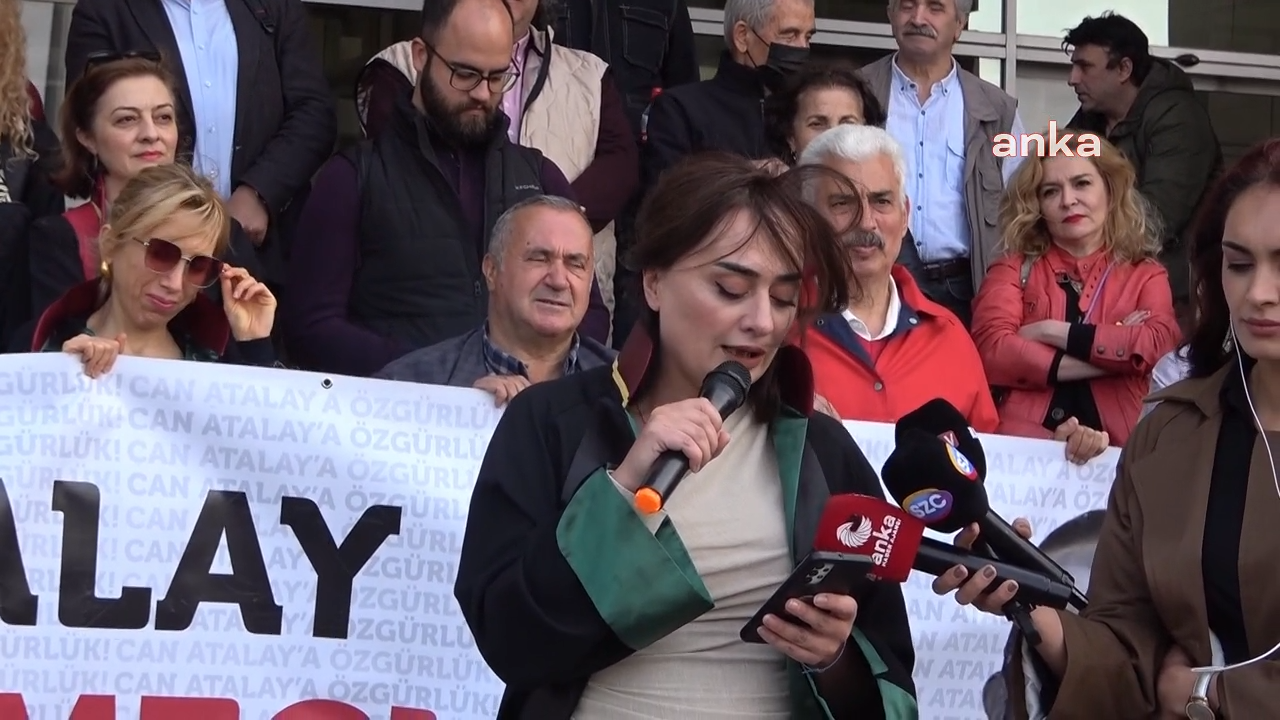 Can Atalay’ın meslektaşları ve arkadaşları adalet nöbetine devam ediyor