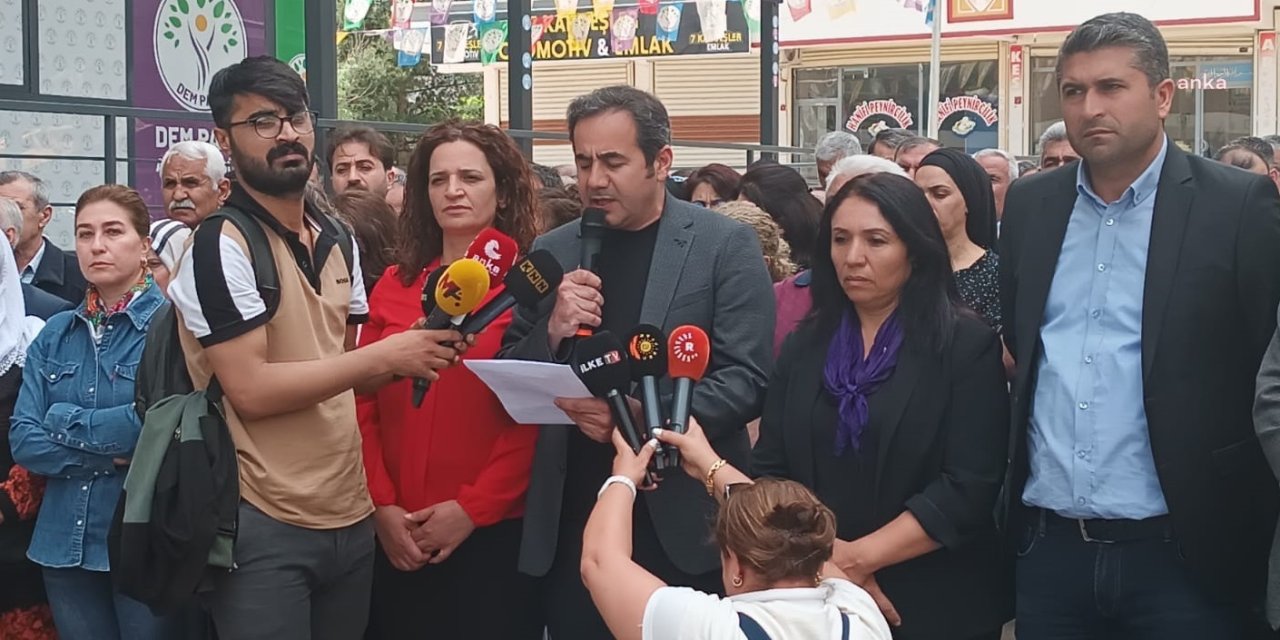Diyarbakır’da Kobani Davası protestosu: Yargı sisteminin düzmece yalanlarıyla oluşturulan bir dava