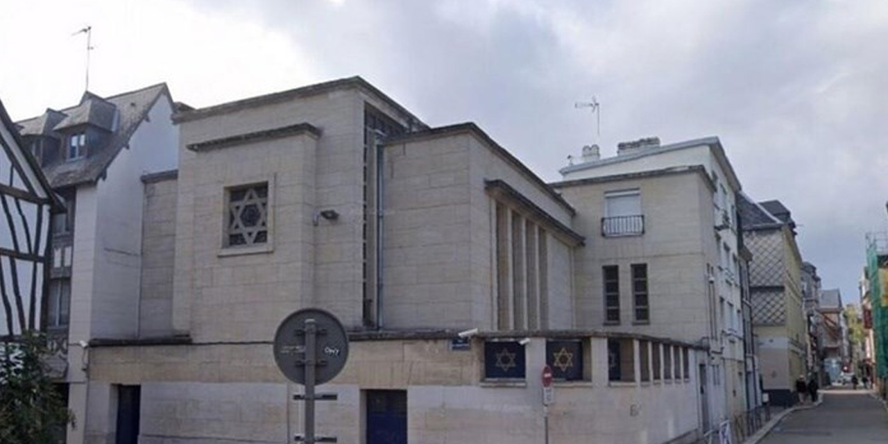 Fransa'da polis sinagogu ateşe vermeye çalışan silahlı saldırganı öldürdü